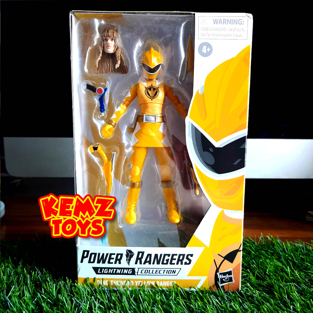 POWER RANGERS Lightning Collection Dino Thunder Yellow Ranger Figure