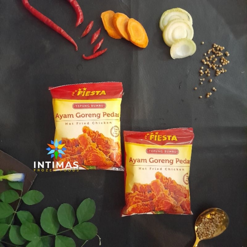 

Fiesta Tepung Bumbu Ayam Goreng Pedas 80g