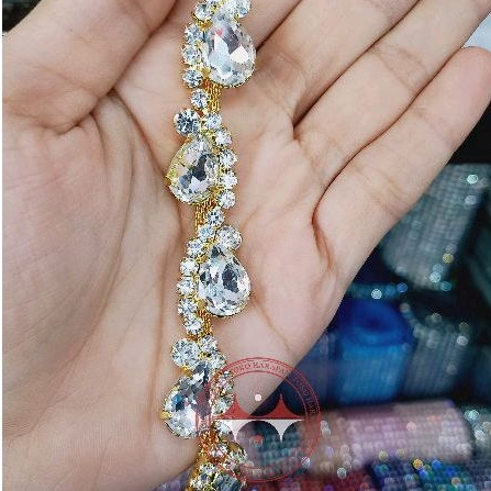 Permata Meteran Model Terbaru Aplikasi Swarovski Terbaru/Meter