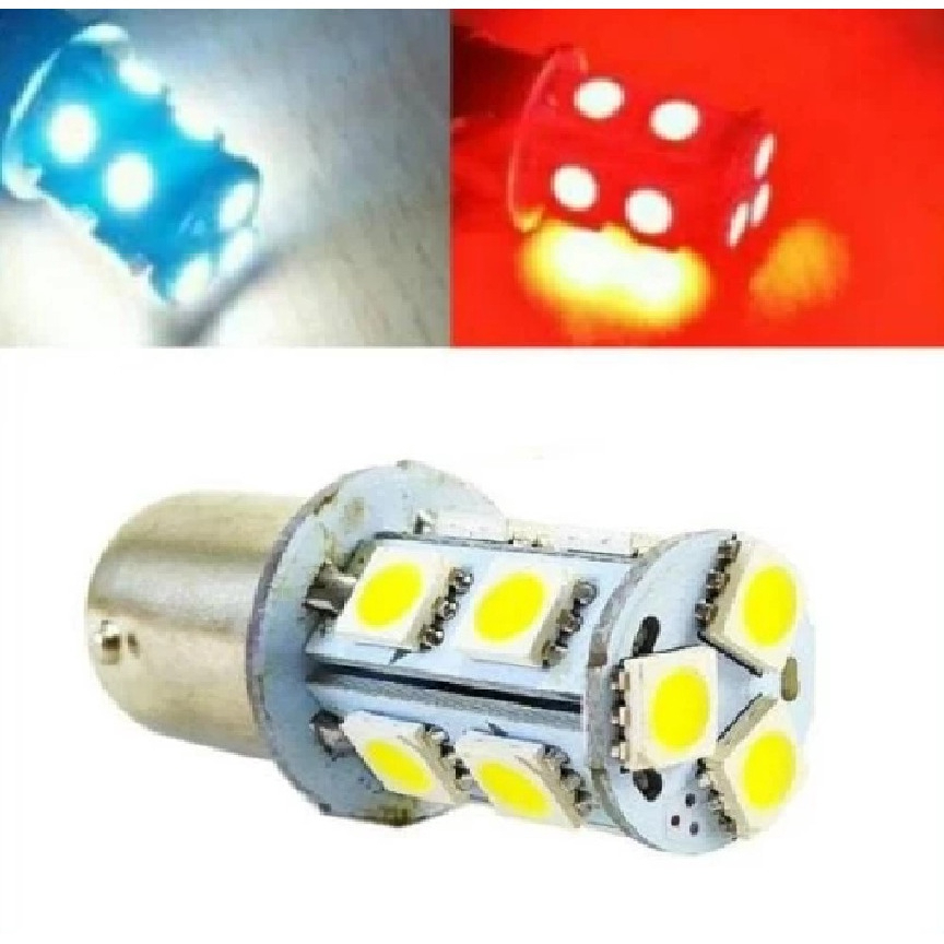 Lampu rem 13 LED Flash 13 LED Mata Motor Mobil bohlam stop belakang