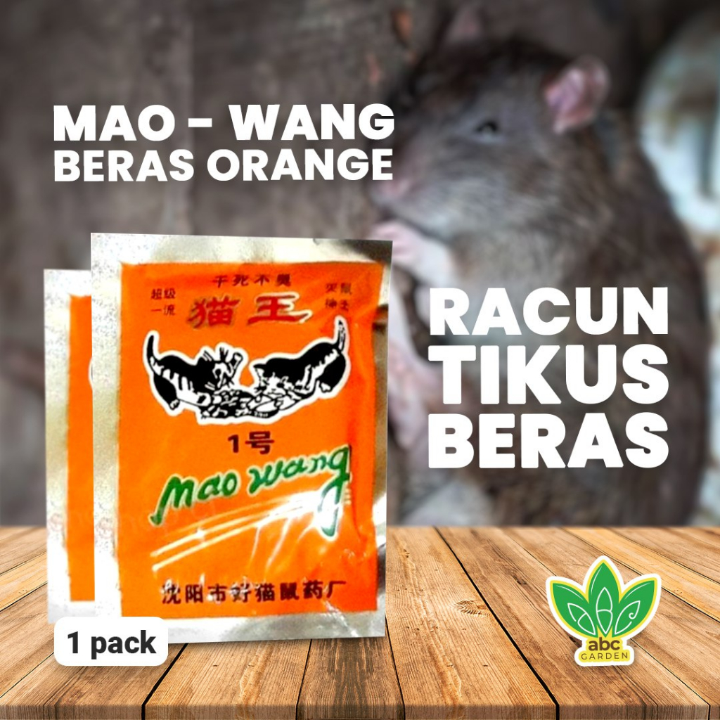 [1pcs] Mao Wang - Racun Tikus Beras Orange