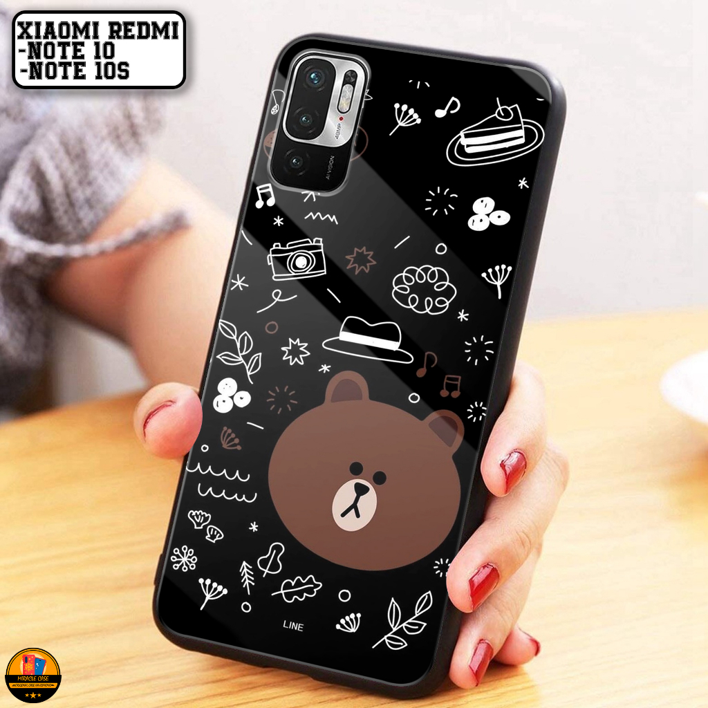 Case XIAOMI REDMI NOTE 10 / NOTE 10S - Casing REDMI NOTE 10 / NOTE 10S Terbaru 2023 MIRACLE CASE [ M