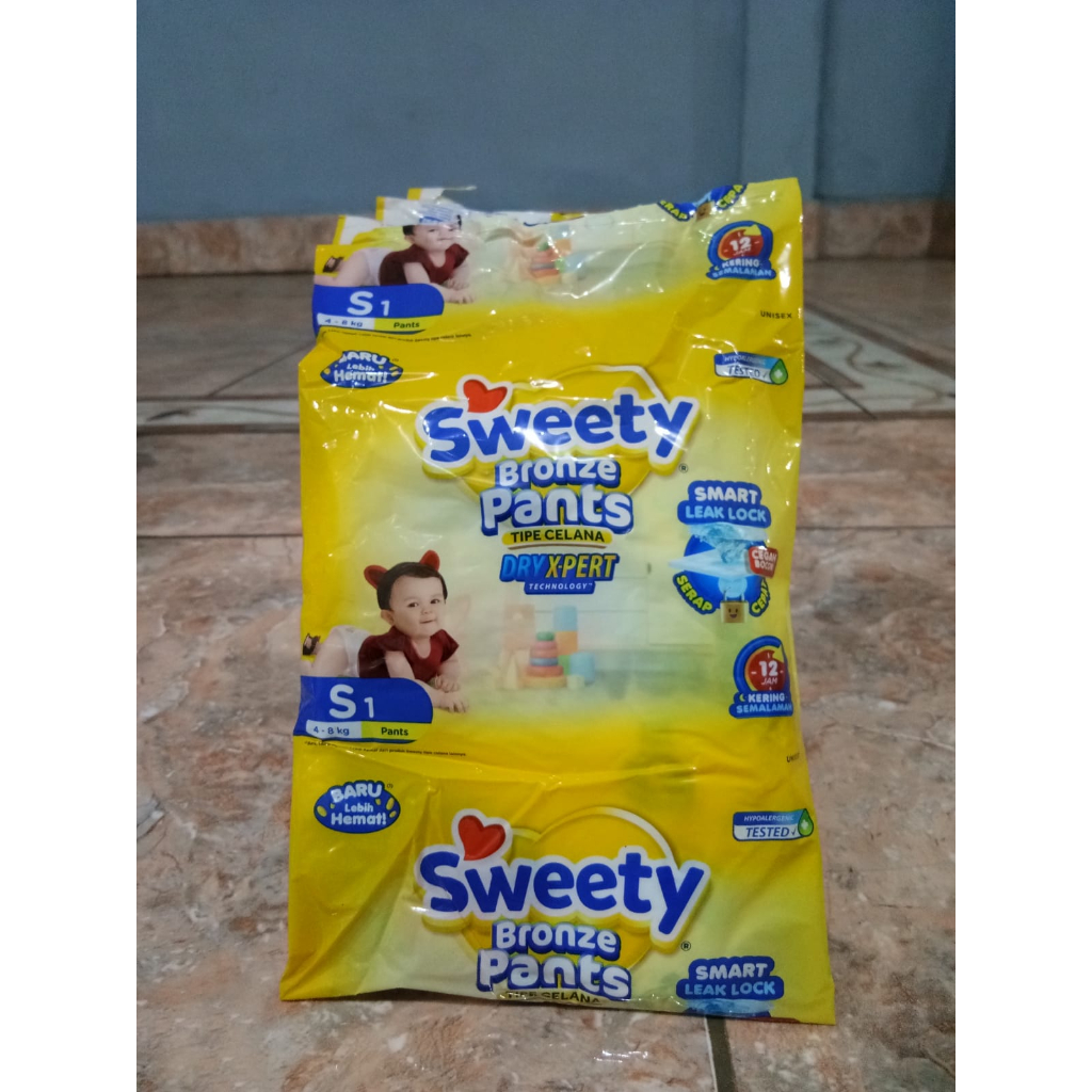 Sweety Bronze Pants Dry X-Pert S1 (Renceng)