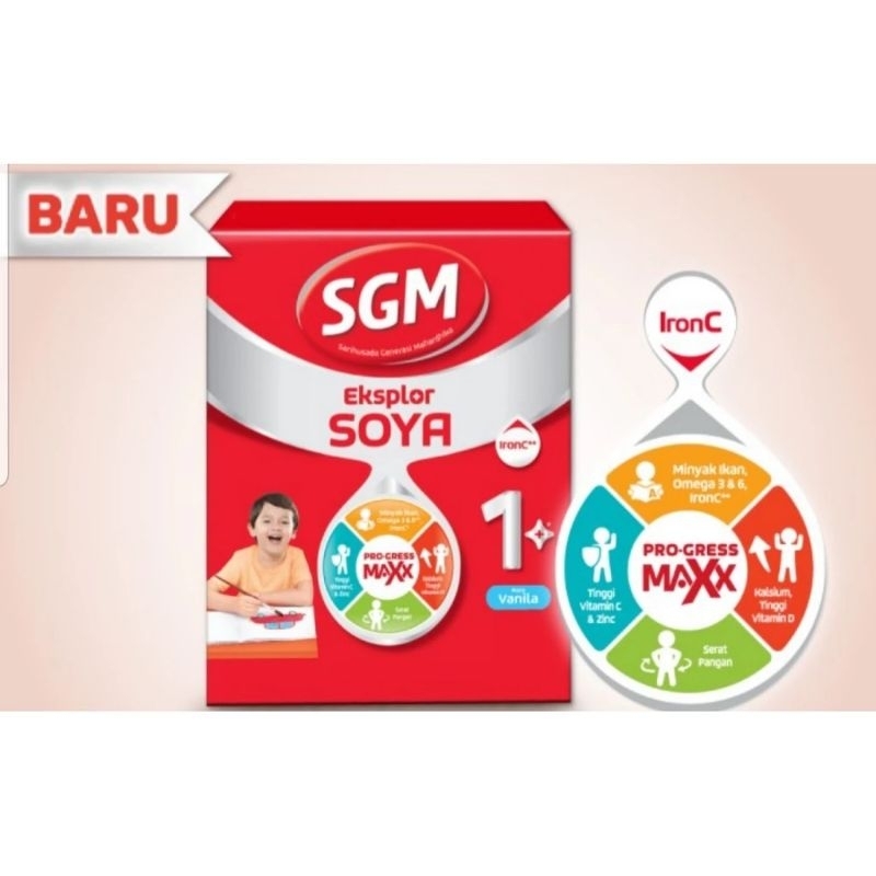SGM SOYA 1+ 400gr Vanila