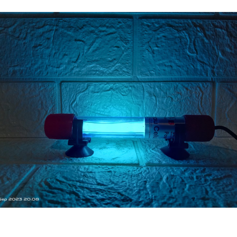 Lampu UV Aquarium Yamano 7 Watt Pembasmi Lumut