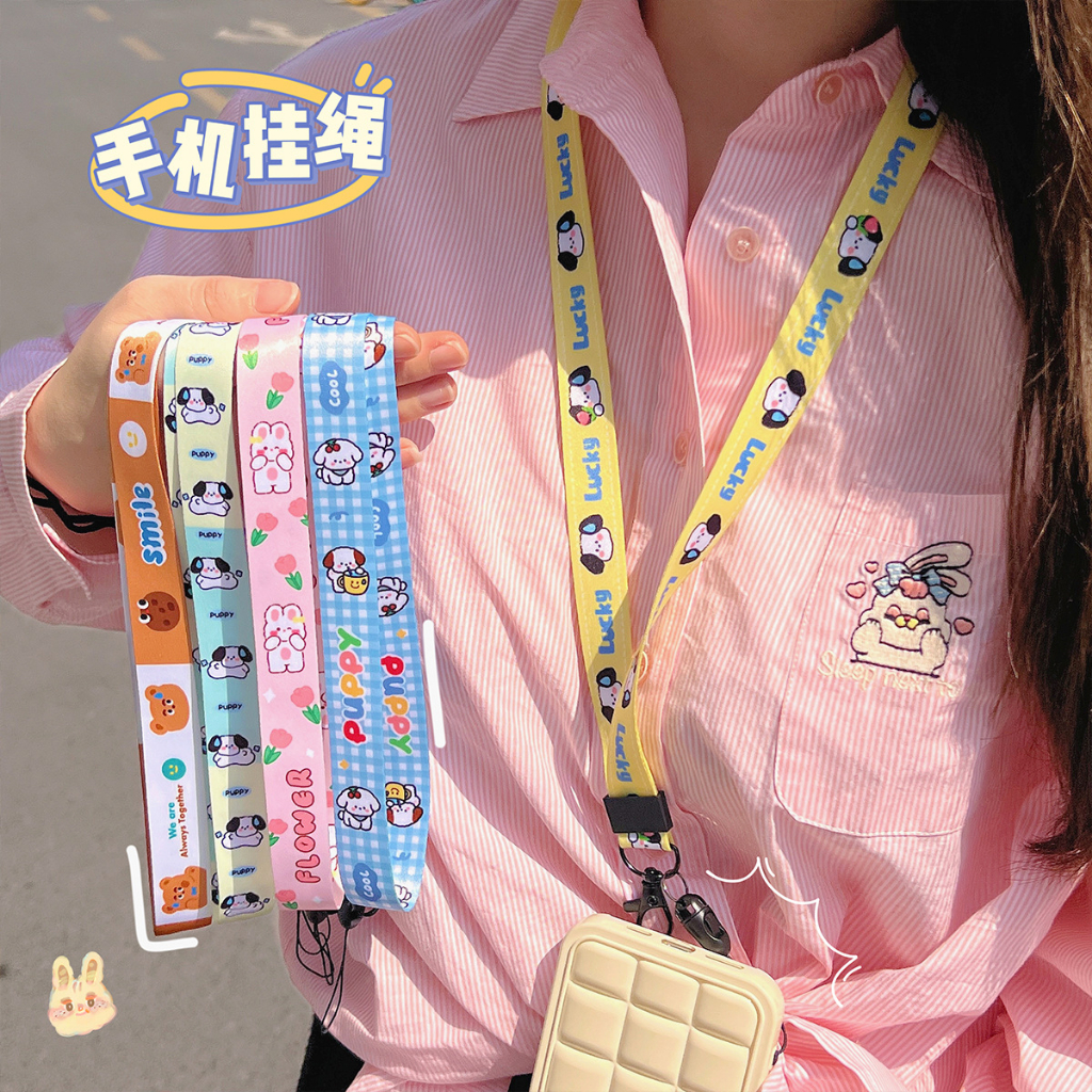 

Lanyard Name Tag Motif Lucu Karakter Tali Gantungan HP Serba Guna
