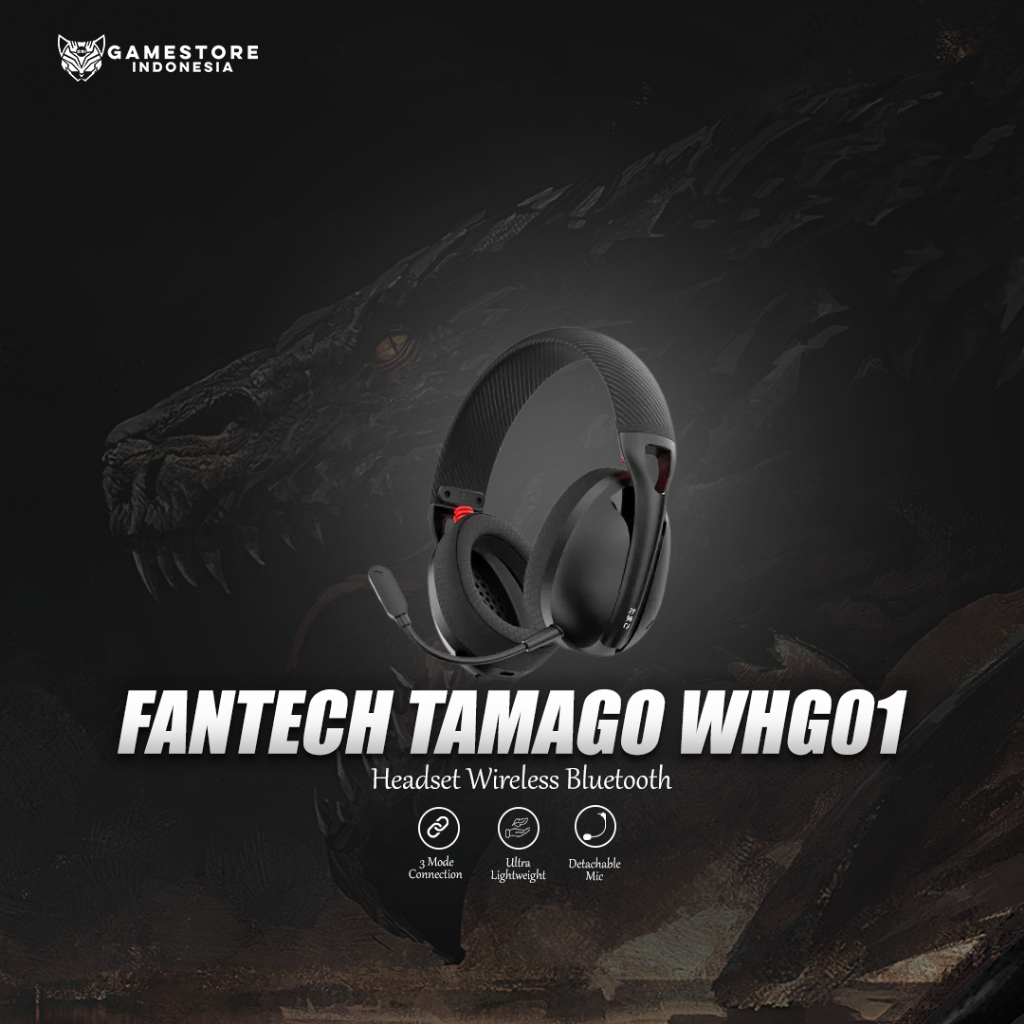 Fantech TAMAGO WHG01 Wireless Bluetooth Headset Headphone