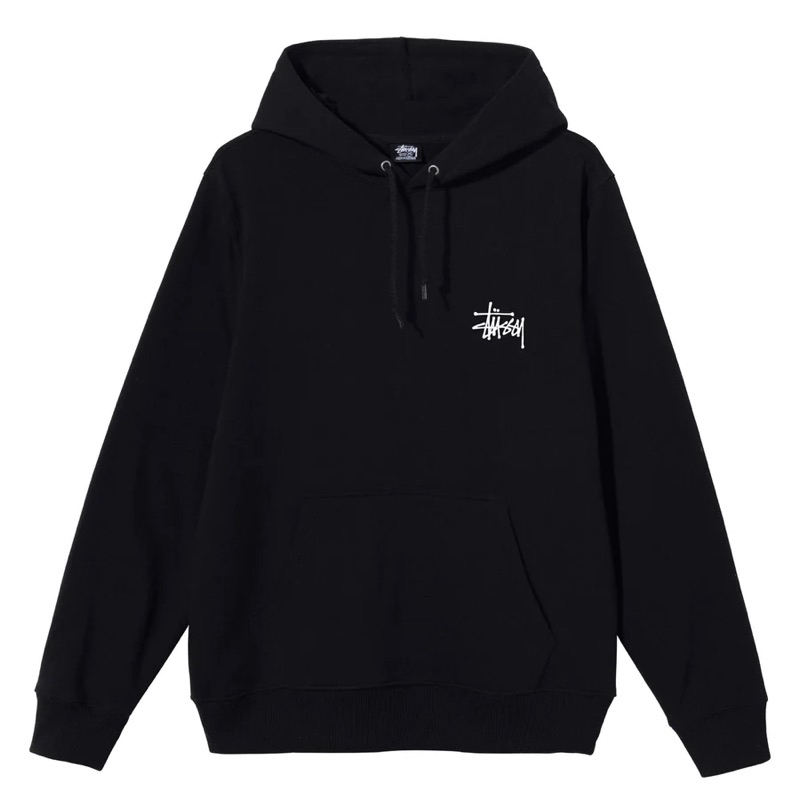 Hoodie Stussy basic black second