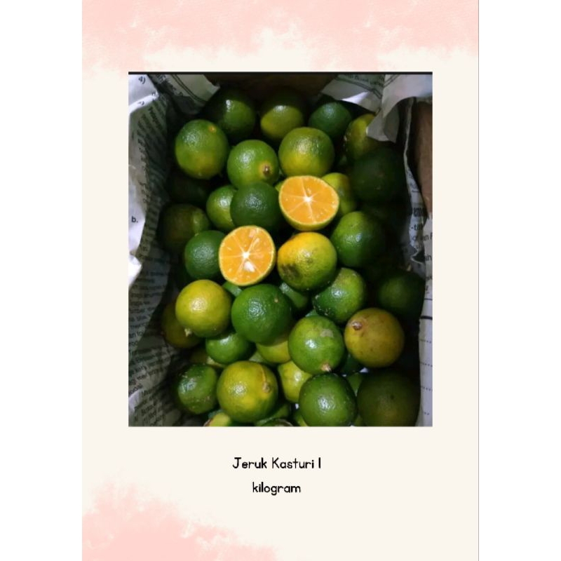

Jeruk Kasturi Per 1 kg