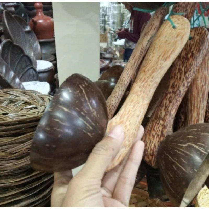 centong nasi batok, centong nasi padang