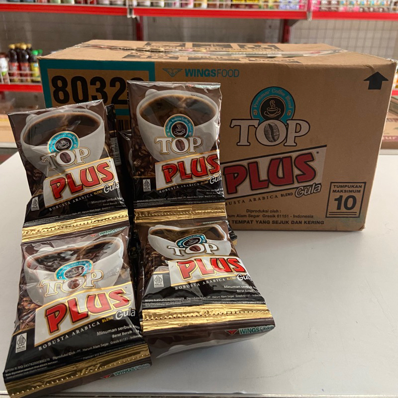 

GROSIR SEMBAKO - Top Coffee Plus Gula Renceng isi 10