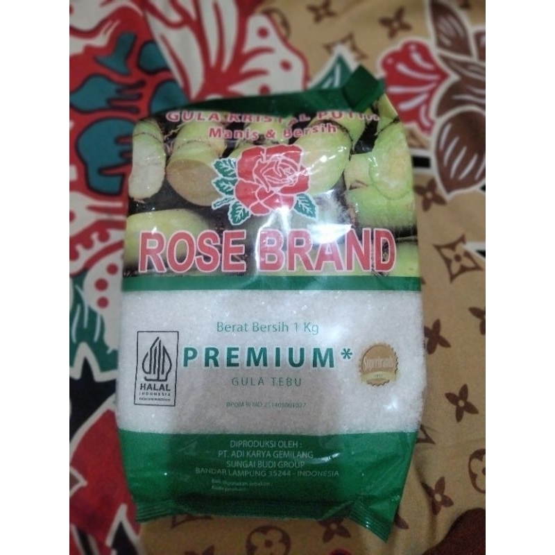

Gula rosebrand 1kg
