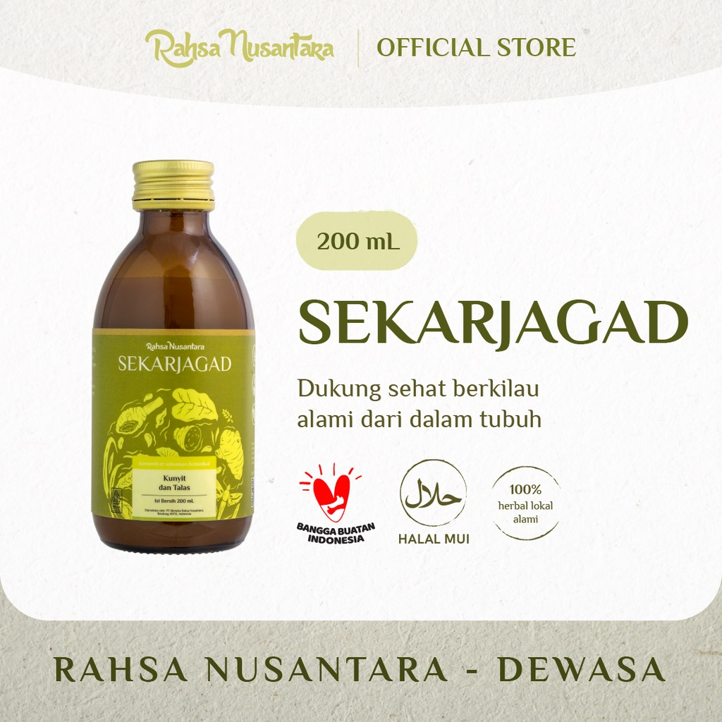 

Sekarjagad by Rahsa Nusantara - Natural Healthy Glow Suplemen