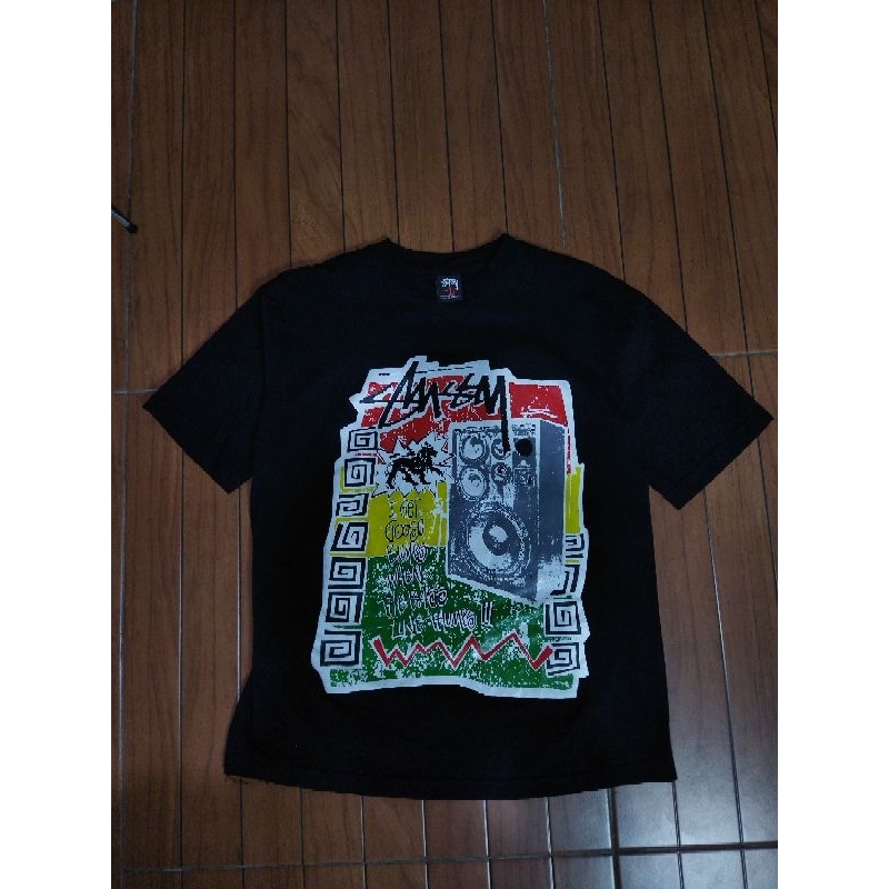 STUSSY BOB MARLEY BLACK
