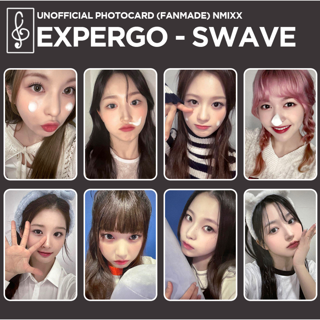 [NMIXX] EXPERGO SOUNDWAVE UNOFFICIAL PHOTOCARD