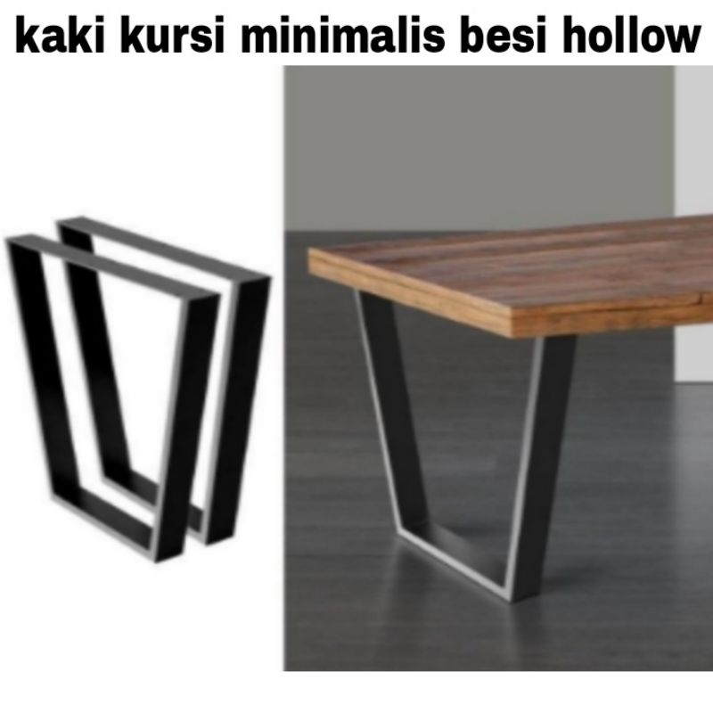 kursi minimalis besi hollow murah