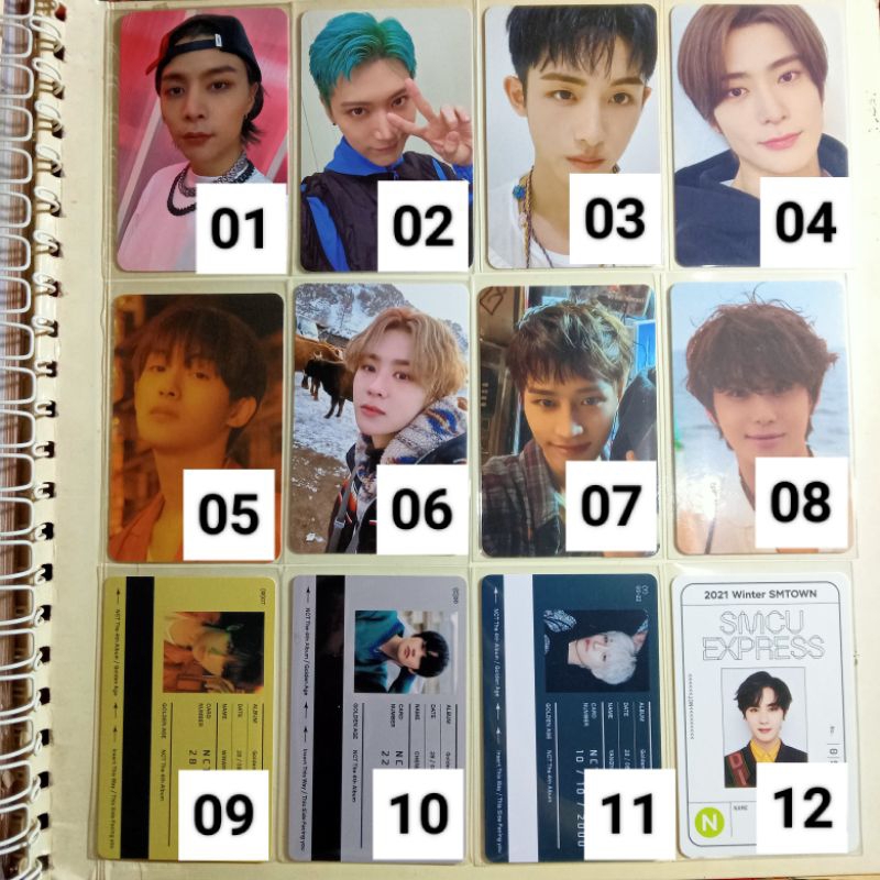 [READY] PC Jaehyun Johnny Ten Winwin Kun Taeil Jungwoo Chenle Yangyang Golden Age Archiving Collecti