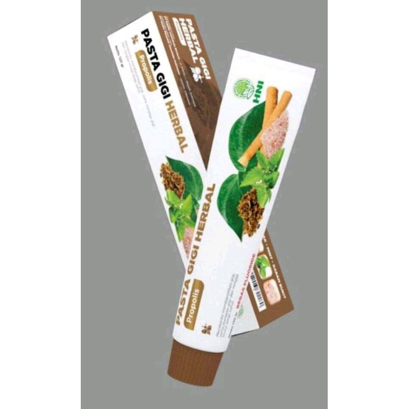PASTA GIGI HERBAL PROPOLIS(𝟙𝟘𝟘% 𝔸𝕊𝕃𝕀) /PGH PROPOLIS HNI