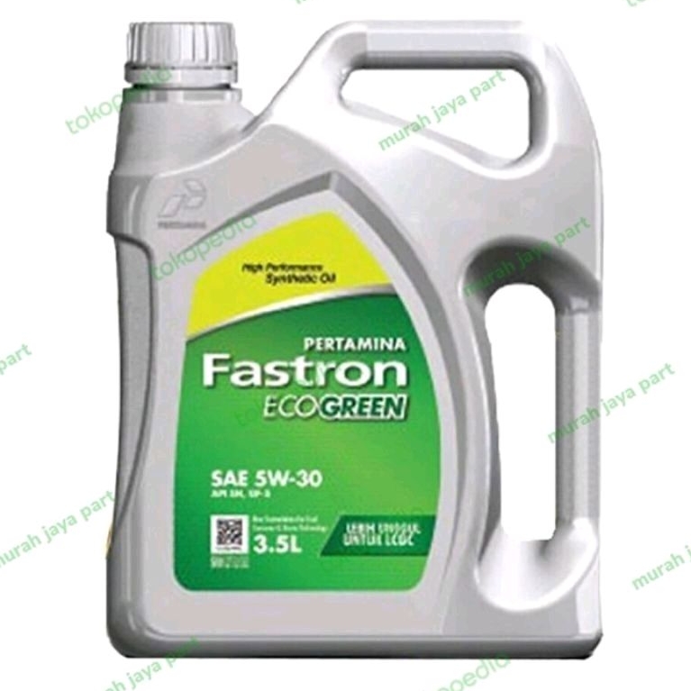 Oli Mobil FASTRON ECO GREEN 5W-30 Original Kemasan 3.5 Liter