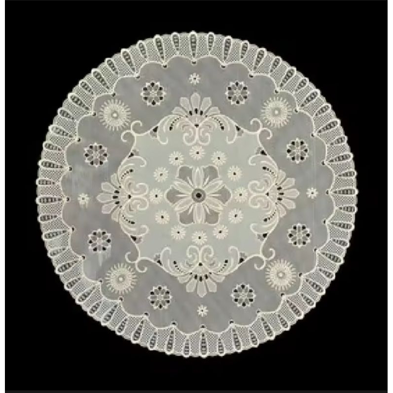 taplak meja tamu minimalis persegi dan bulat 48cmx48cm