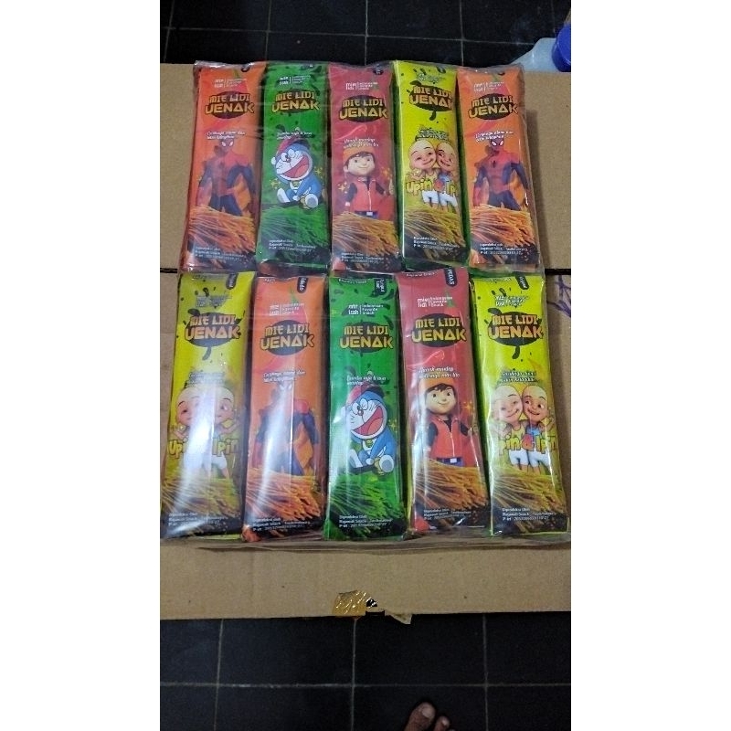 

mie lidi karakter 1 bal isi 120 pcs