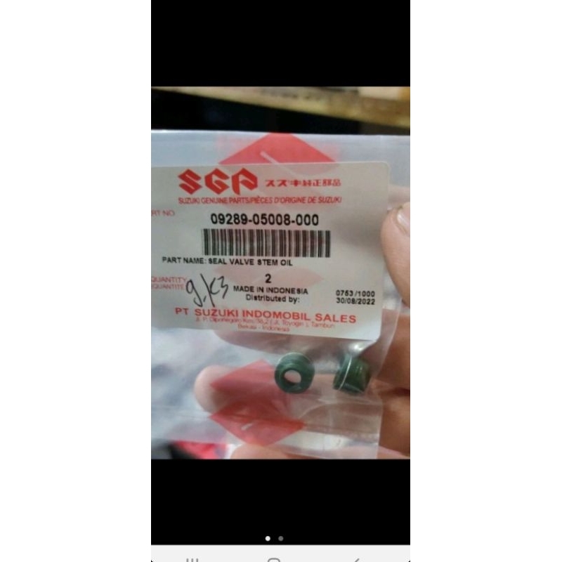 oring klep SGP Supra/grand/Mio/beat