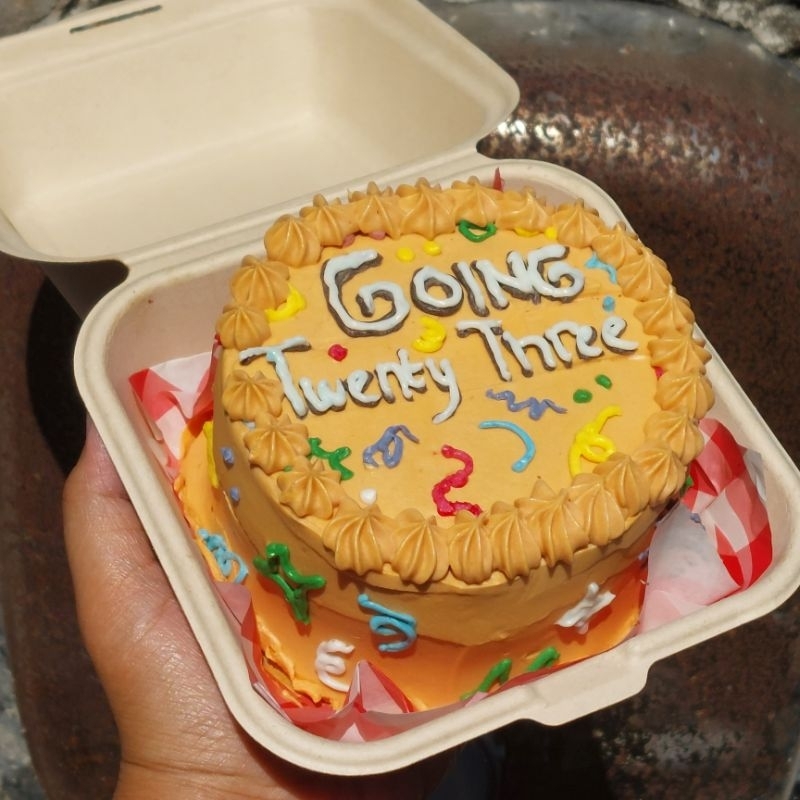 

[READY SEMARANG] KOREAN MINI BENTO CAKE BOX KUE READY SETIAP HARI