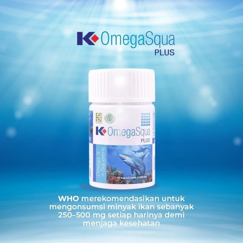 K-Omega Squa plus k.link omega 3 fish oil