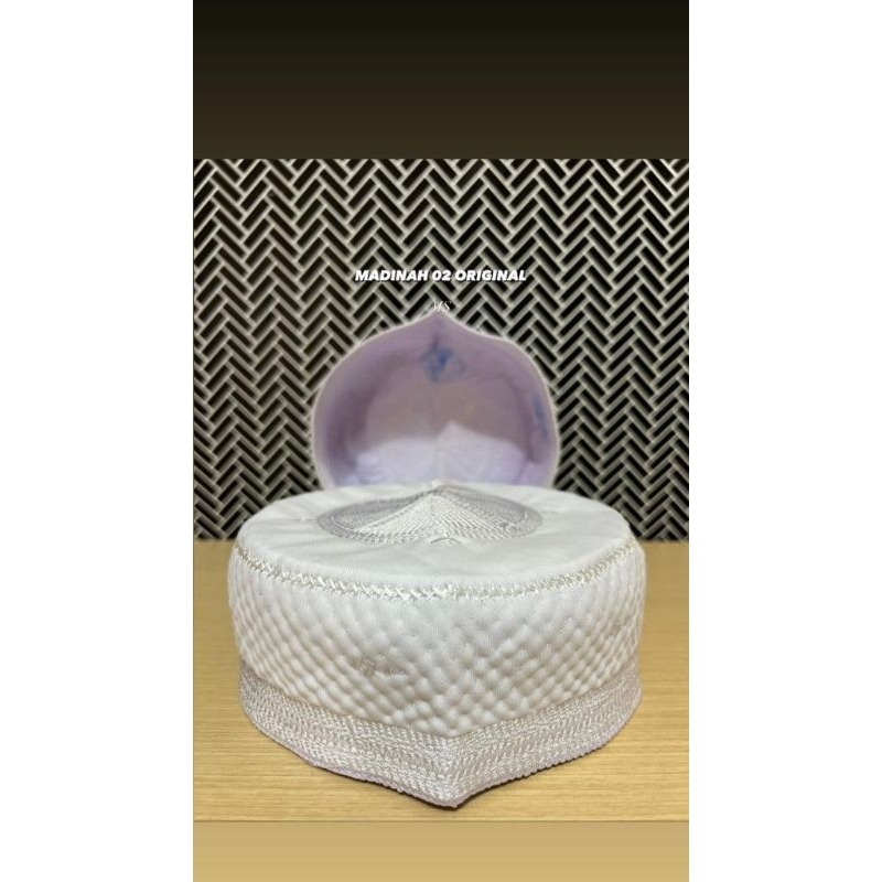 PECI MADINAH / KOPIAH MADINAH 02 ORIGINAL / KOPIAH / KOPIAH MALAYSIA