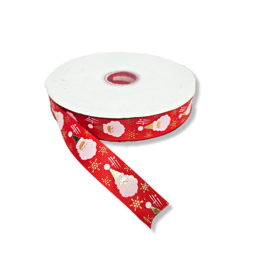 Pita Roll Natal Merah Santa 2,5cm L29/4