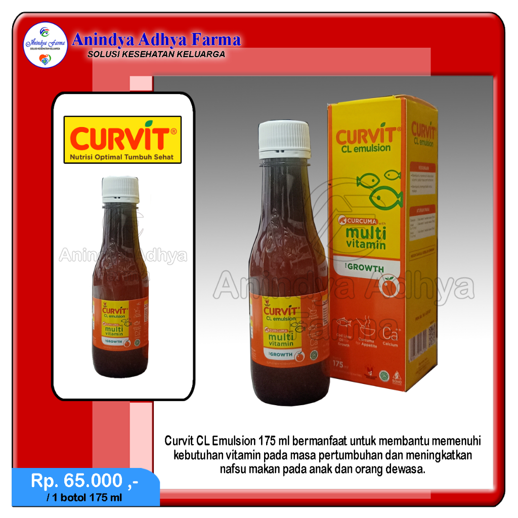 

Curvit CL emulsion Soho syrup175 ml