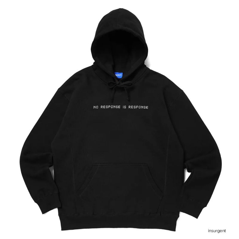 Hoodie insurgent black unisex casual jaket sweater distro