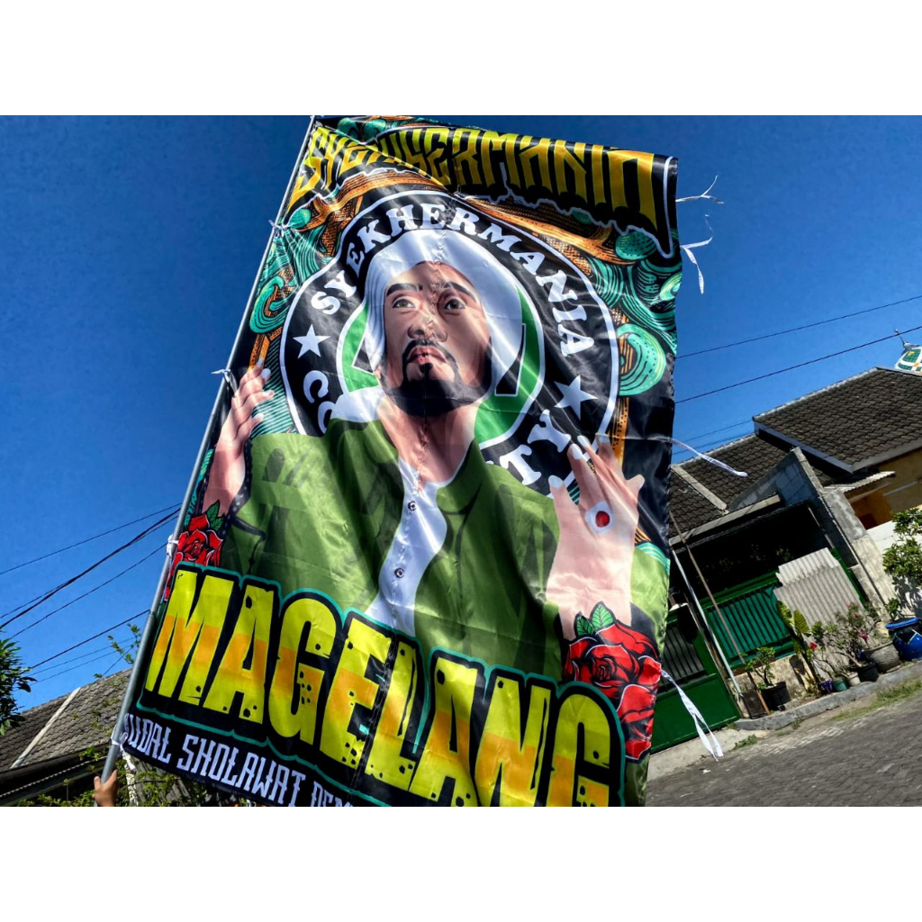 Bendera Custom Sendiri/Bendera Bisa Design Sendiri/Bendera Majelis Besar/Bendera Majelis Syekhermani