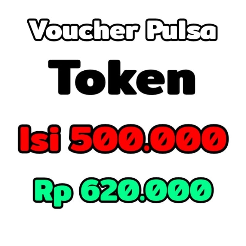 Token Pulsa Voucher 500.000