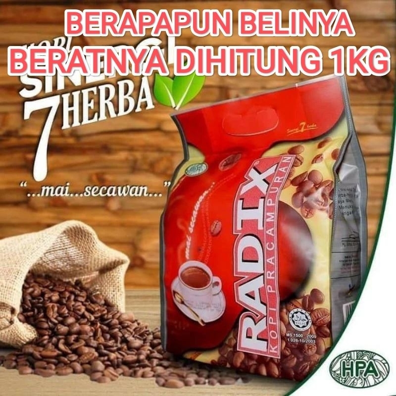 

kopi radix HPA isi 32 sachet