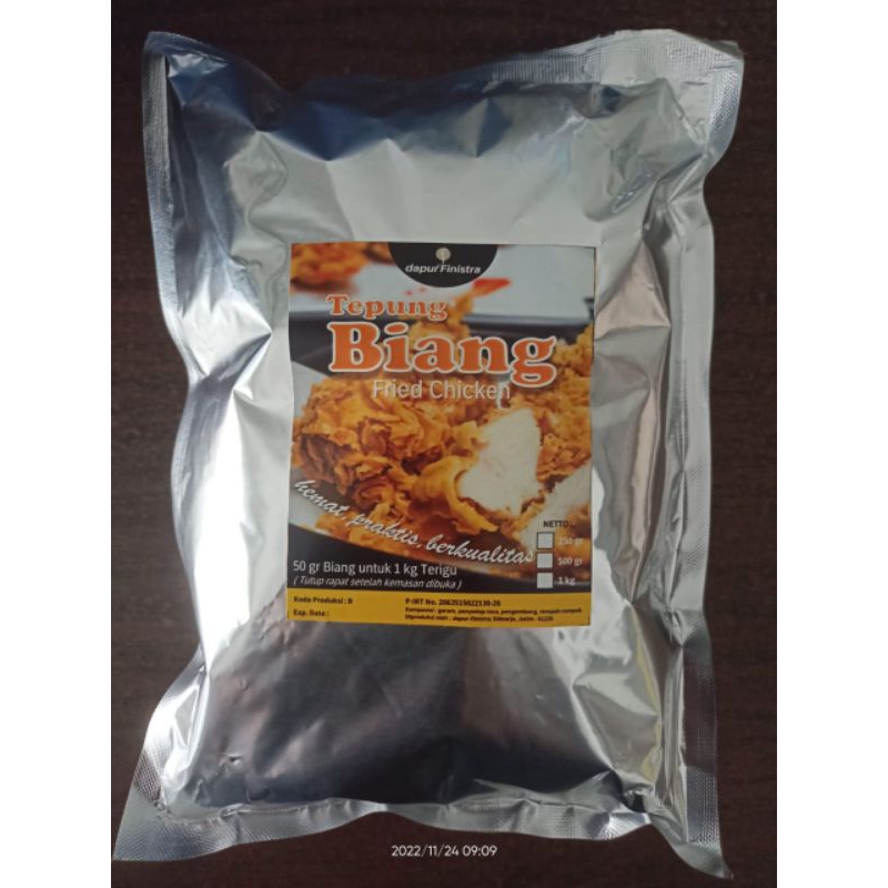 

Bumbu Biang Premium Fried Chicken dan Ayam Geprek Dapur Finistra