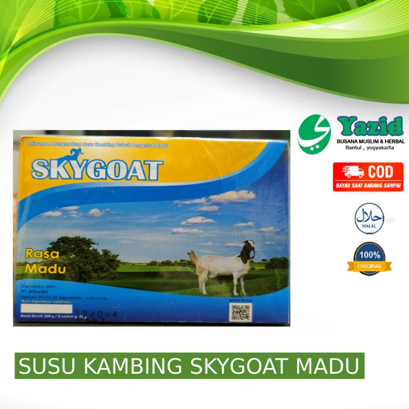 

Terlaris Susu Kambing SkyGoat Propolis Original