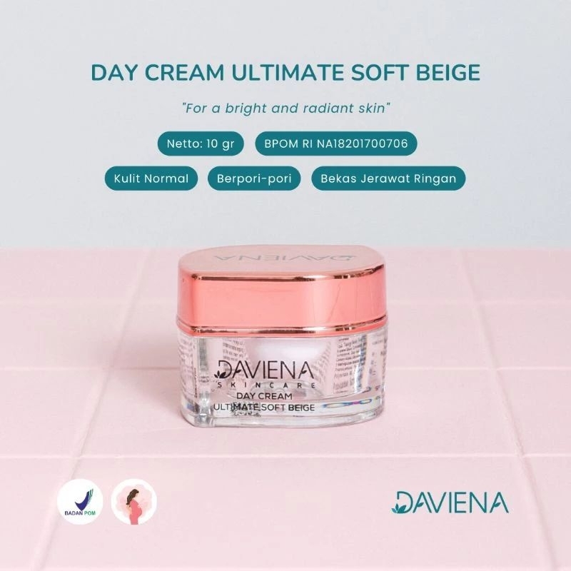 DAY CREAM GLOWING | DAVINA SKINCARE | BPOM | BEST SELLER | TERMURAH
