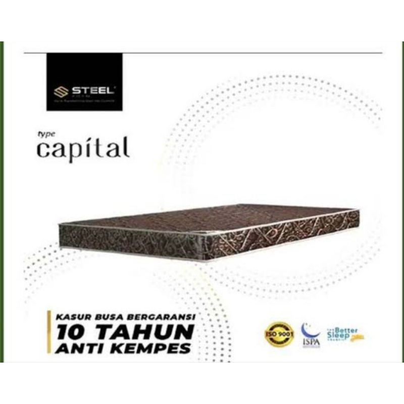Kasur Tilam Busa Steel Capital Garansi 10 thn