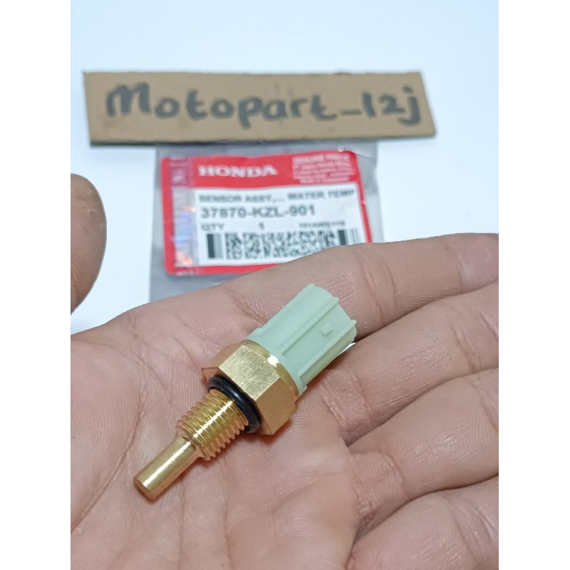 Sensor EOT Thermostat (KZL) Sensor Suhu Panas Honda Beat fi Beat pop Scoopy fi asli Ori