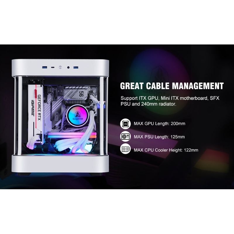 Segotep Slath Mini ITX Case