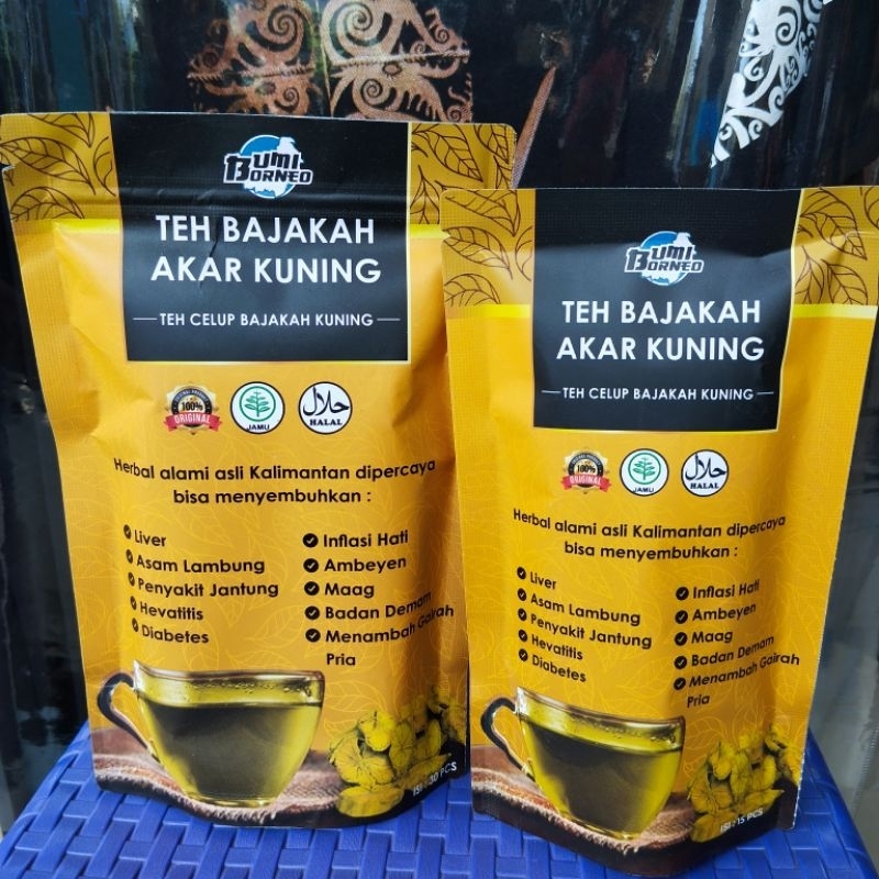 

TEH BAJAKAH AKAR KUNING | TEH AKAR KUNING | obat liver herbal asli kalimantan