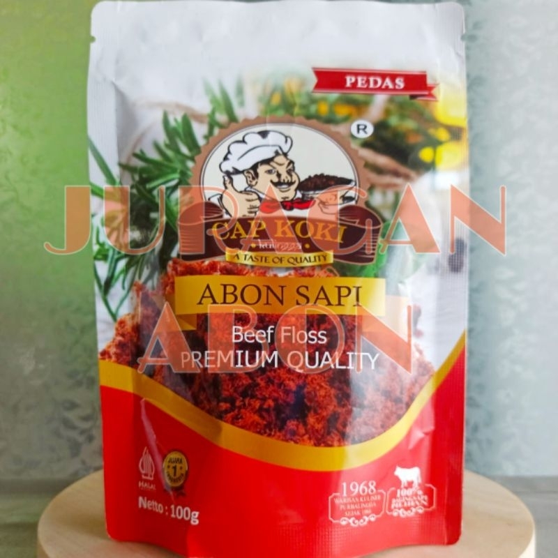 

ABON SAPI Premium Beef Floss 100 Gr Kemasan Pouch Rasa Original dan Pedas