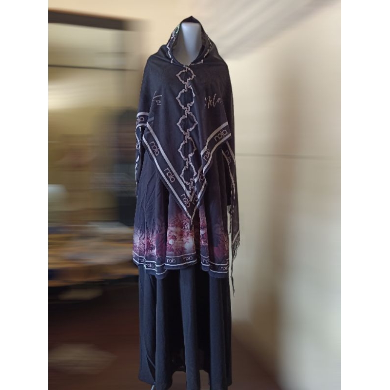 Gamis Syari Set Khimar Ori by Nola Muslim Wear