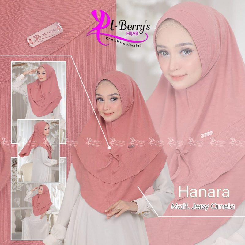 hijab instan El berry’s hanara/hijab instan terbaru/hijab elberry’s