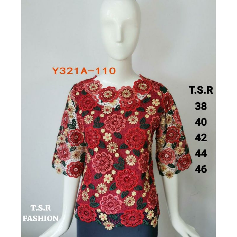 Atasan blouse Pink Butik Ori bangkok