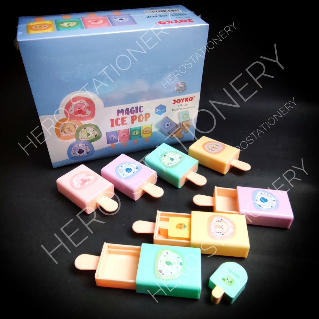 

Joyko penghapus eraser model eskrim magic ice pop ER-126