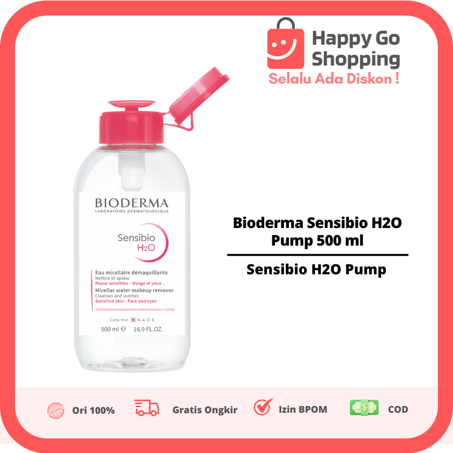 Bioderma Sensibio H2O Pump 500 ml - (Variasi)