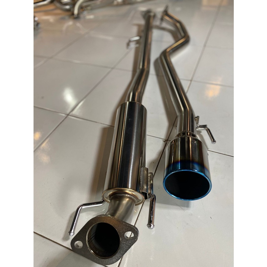 Tailpipe Plus Centerpipe Knalpot HKS Legamax Fortuner - Innova - Hilux