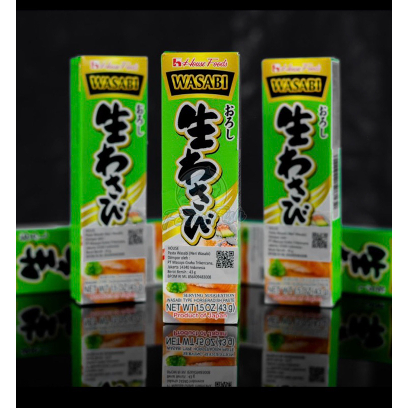 

House Neri Wasabi Tube 43gr / Wasbi Pasta 43 Gr